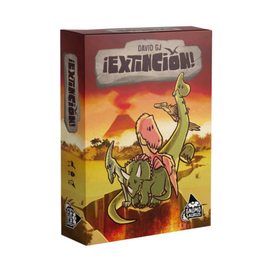 ¡Extinción! - Juego de mesa - Gnomosaurus - Desde 8 años Board Games