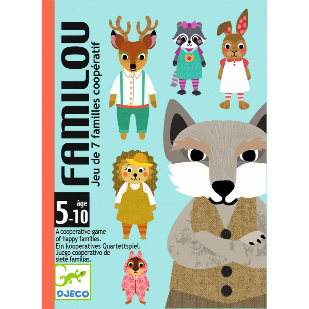 Familou – Juego cooperativo de familias de animales · 5+ · 2-4 jugadores · Djeco