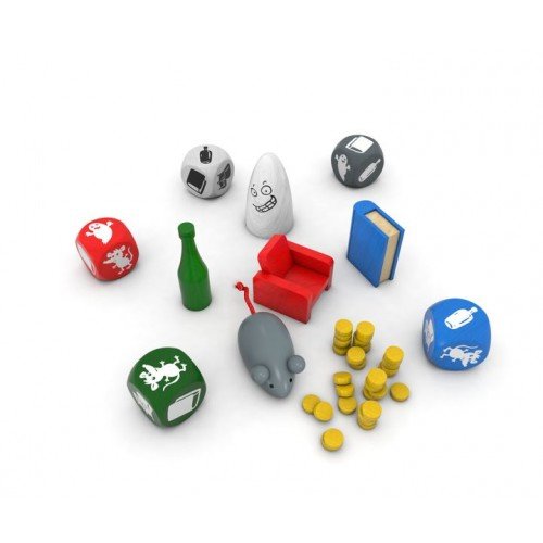 Fantasma Blitz Dados - Juego de mesa para 8 años o más - Mi Juego Bonito