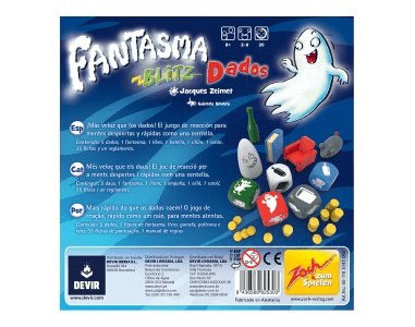 Fantasma Blitz Dados - Juego de mesa para 8 años o más - Mi Juego Bonito