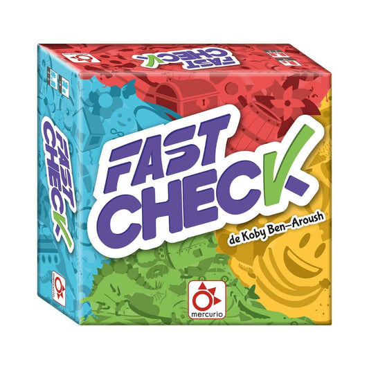 Fast Check - Juego de mesa desde 8 años Juego de mesa desde 8 años - Mi Juego Bonito