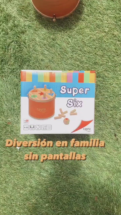 Super Six - Juego de mesa - Cayro - Desde 4 años