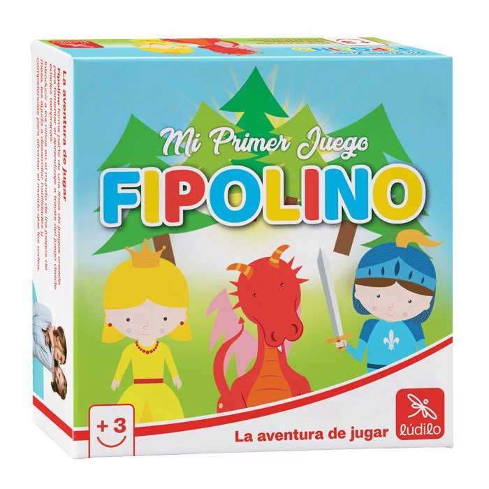 Fipolino – Mira los dados y encuentra la pieza correcta · 3+ · 2 o más jugadores · 10 min · Ludilo