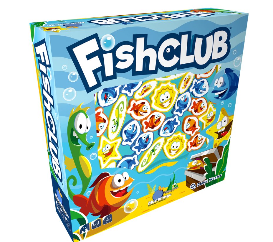 Fish Club - Juego de mesa - Asmodee - Desde 5 años Board Games