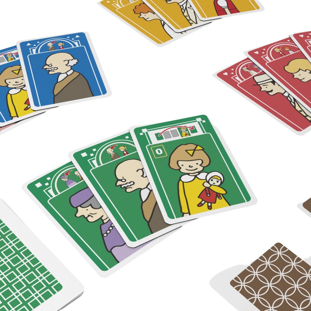 Frente a los Ascensores - Juego de mesa - Cacahuete Games - Desde 8 años Board Games