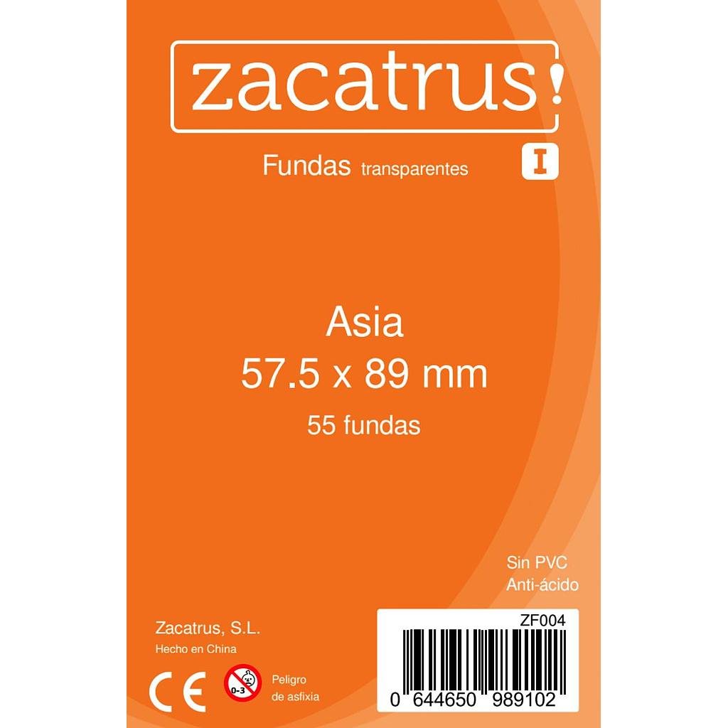 Fundas de cartas 57.5 x 89 mm 55 uds Modelo Asia