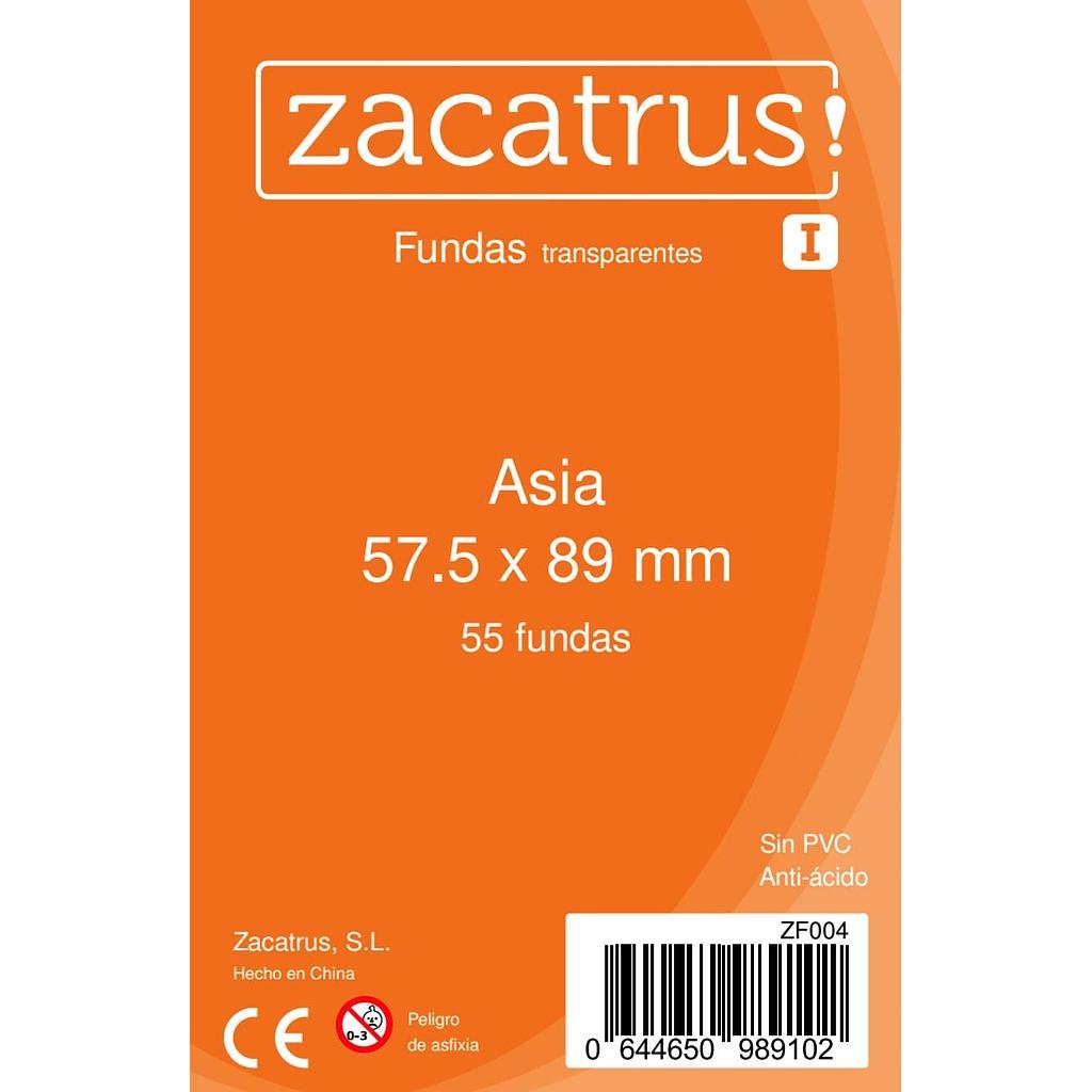Fundas de cartas 57.5 x 89 mm 55 uds Modelo Asia Sheet Protectors