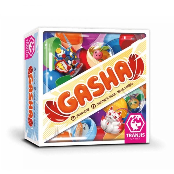 Gasha - Juego de mesa - Tranjis - Desde 7 años Board Games
