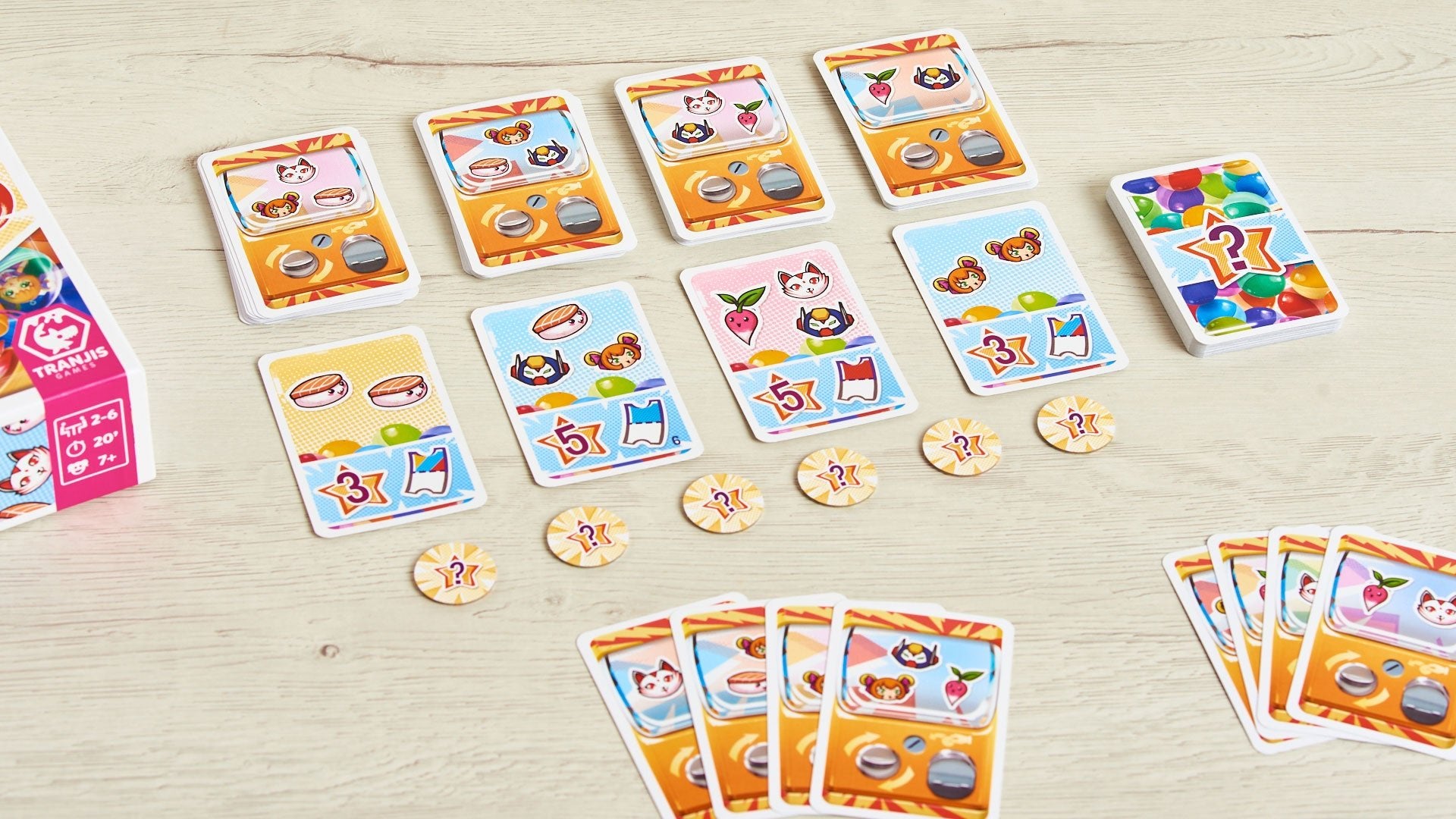 Gasha - Juego de mesa - Tranjis - Desde 7 años Board Games