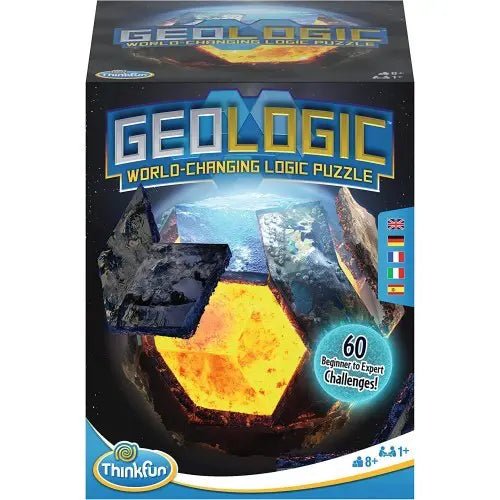 GeoLogic Juego - Juego de mesa - Thinkfun - Desde 8 años Board Games