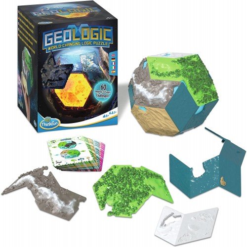 GeoLogic Juego - Juego de mesa - Thinkfun - Desde 8 años Board Games