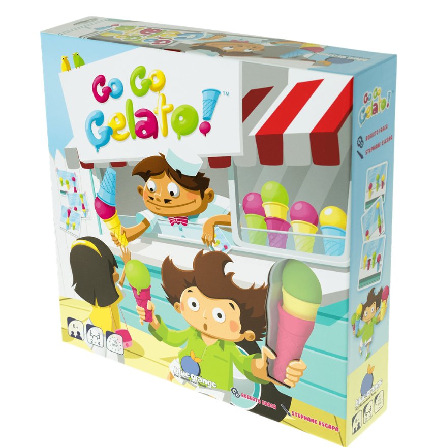 Go Go Gelato ! Juego de mesa desde los 6 años