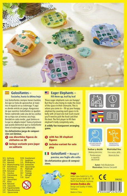 Golosifantes - Juego de mesa - Haba - Desde 4 años Board Games
