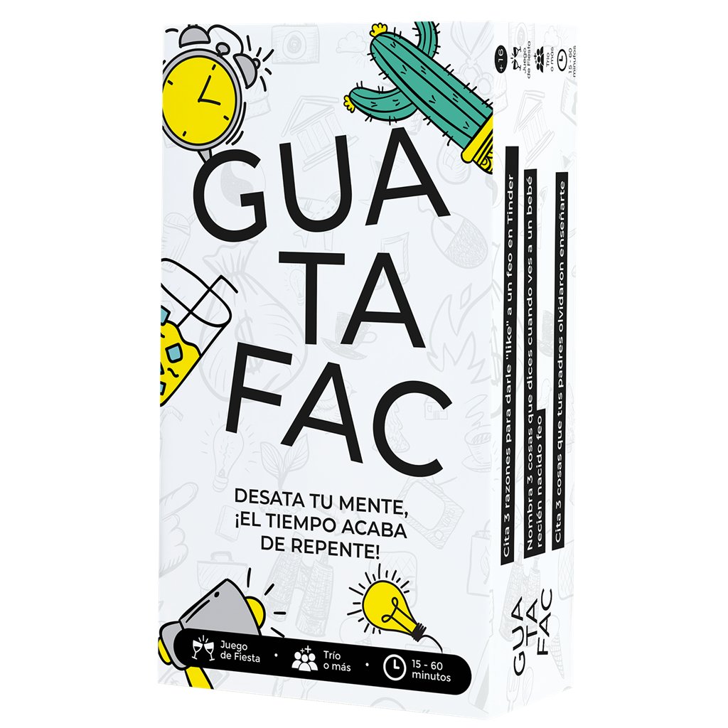 Guatafac - Juego de mesa - Asmodee - 8+ Años - 3 a 12 jugadores