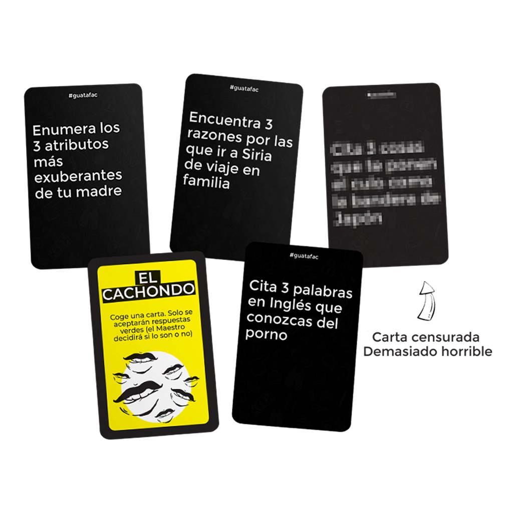 Guatafac - Juego de mesa - Asmodee - 8+ Años - 3 a 12 jugadores