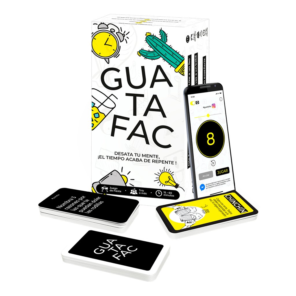 Guatafac - Juego de mesa - Asmodee - 8+ Años - 3 a 12 jugadores