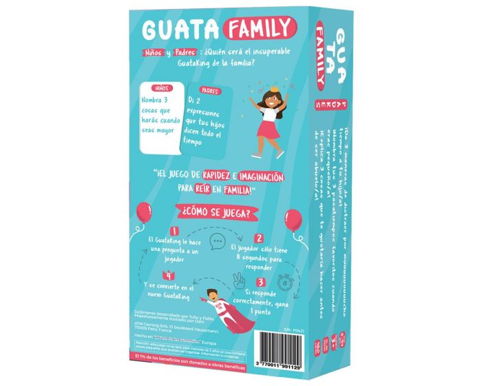 Guatafamily - Juego de mesa - Asmodee - Desde 8 años