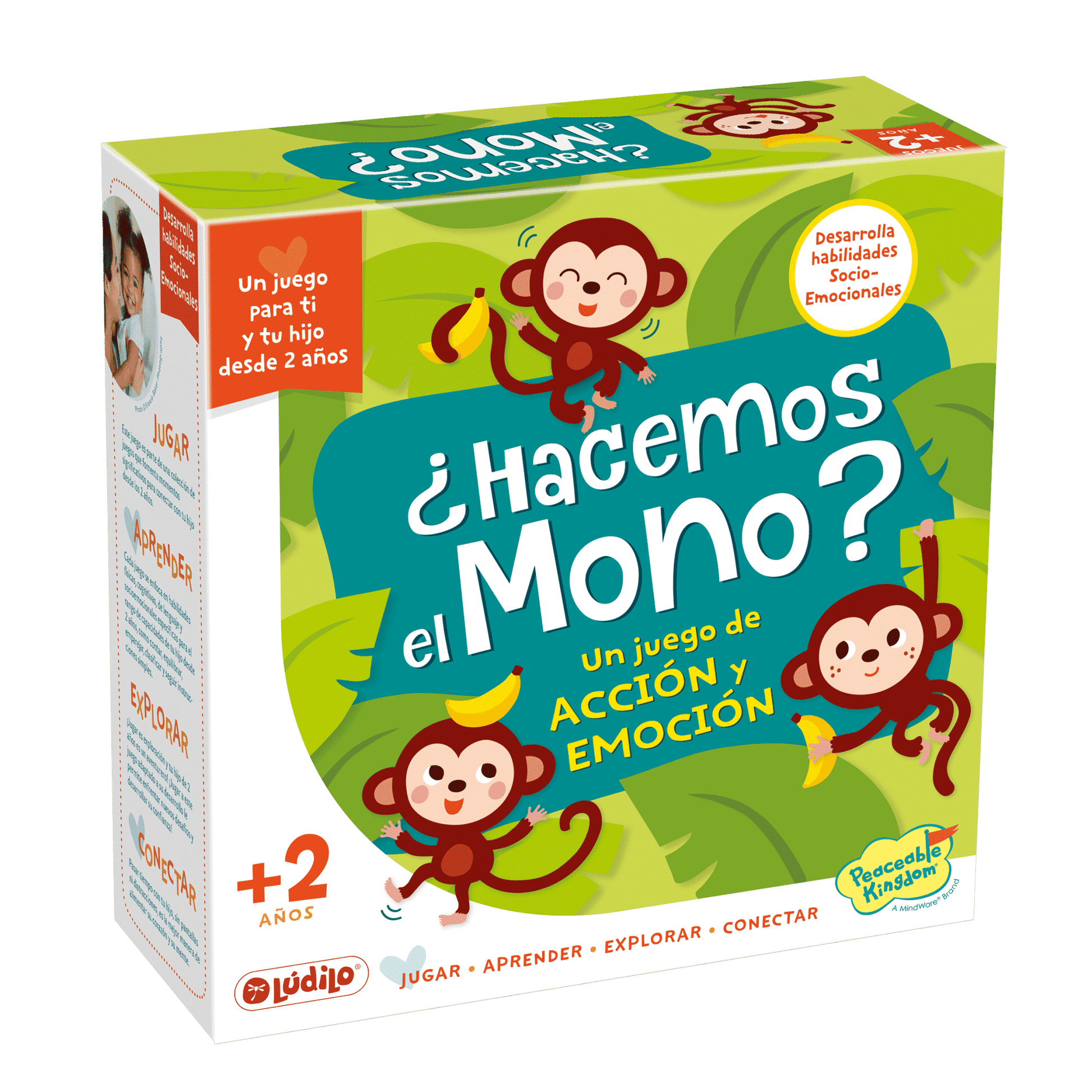 ¿Hacemos el mono? - Juego de mesa - Ludilo - Desde 2 años Board Games