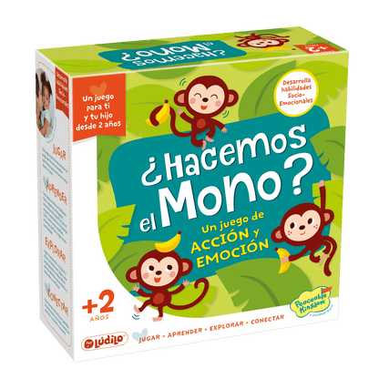 ¿Hacemos el mono? - Juego de mesa - Ludilo - Desde 2 años Board Games