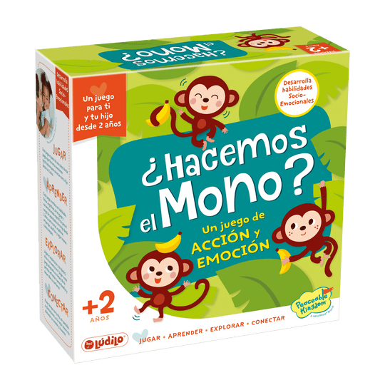 ¿Hacemos el mono? - Juego de mesa - Ludilo - Desde 2 años Board Games