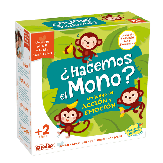 ¿Hacemos el mono? Juego de mesa desde los 2 años