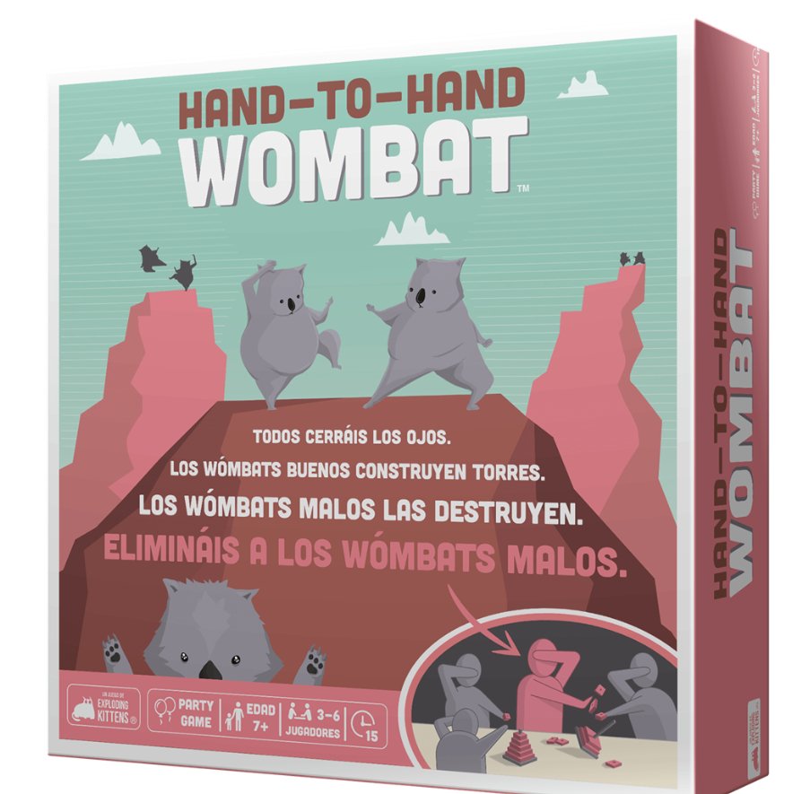 Hand to Hand Wombat Juego de mesa desde los 7 años