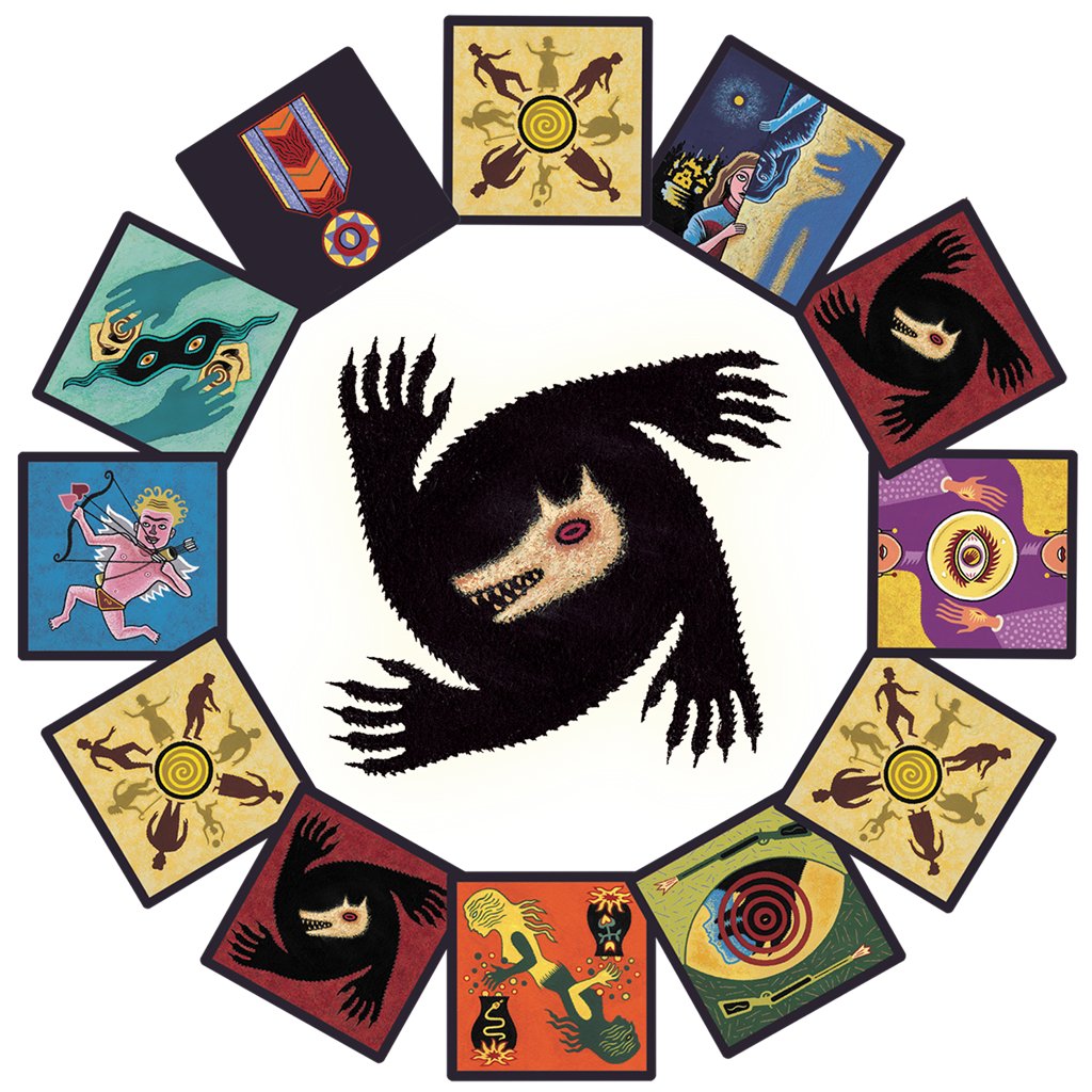 Hombres lobo de Castronegro - Juego de mesa - Asmodee - Desde 8 años Board Games