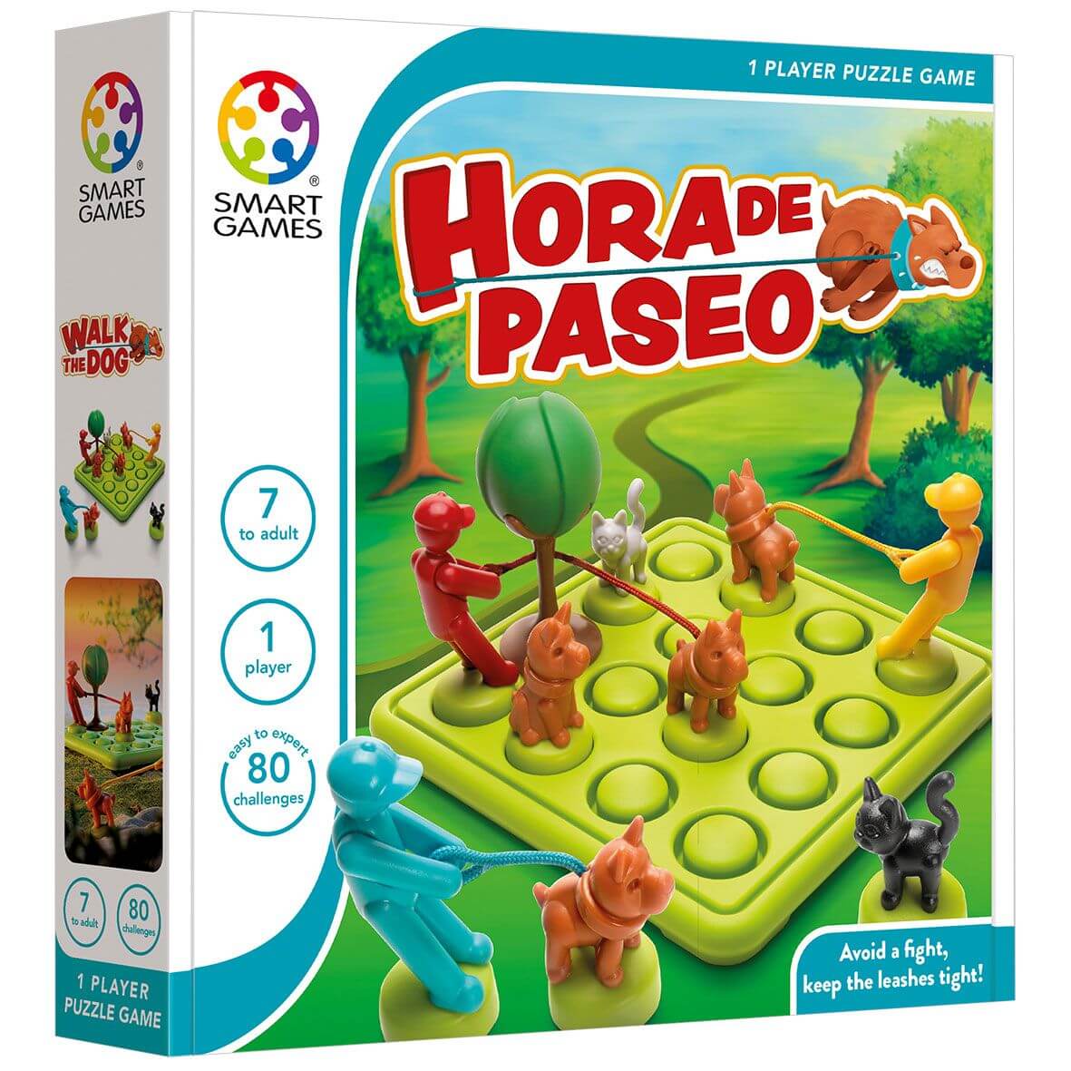 Hora de Paseo - Juego de mesa - SMART GAMES - Desde 7 años