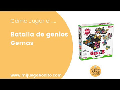 Batalla de Genios Gemas 2025 Juego de lógica desde los 8 años
