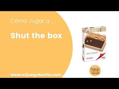 Shut The Box - Juego de mesa - Cayro - Desde 6 años
