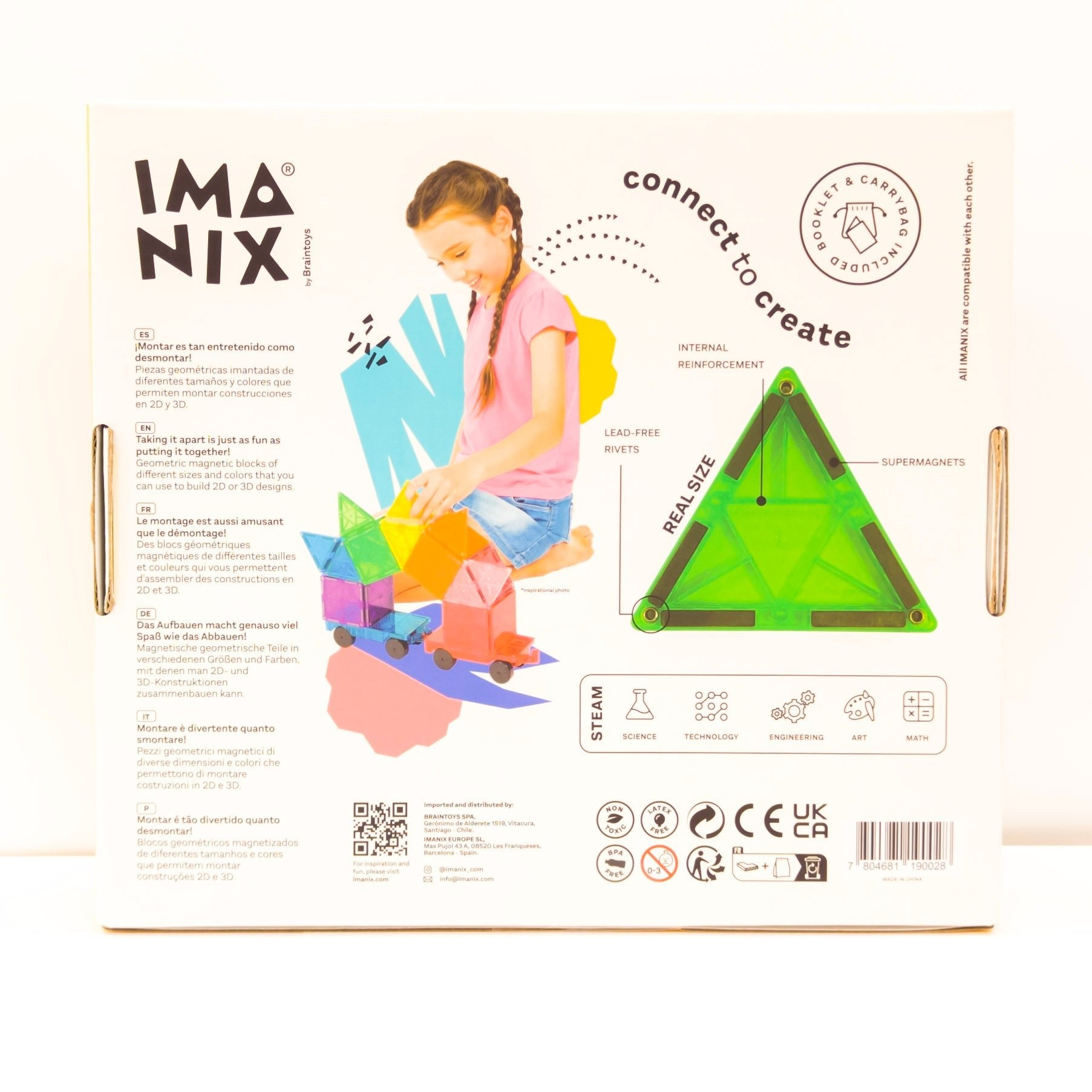 Imanix 32 piezas (2023) Braintoys Building Toys
