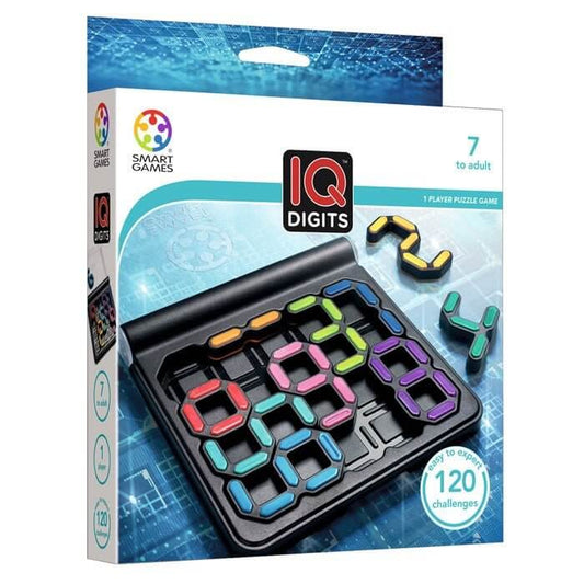 IQ Digits - Razonamiento Espacial y Cálculo - 7+ años