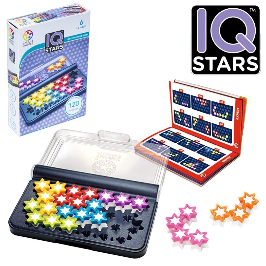 IQ Stars - Juego de mesa - SMART GAMES - Desde 6 años Board Games