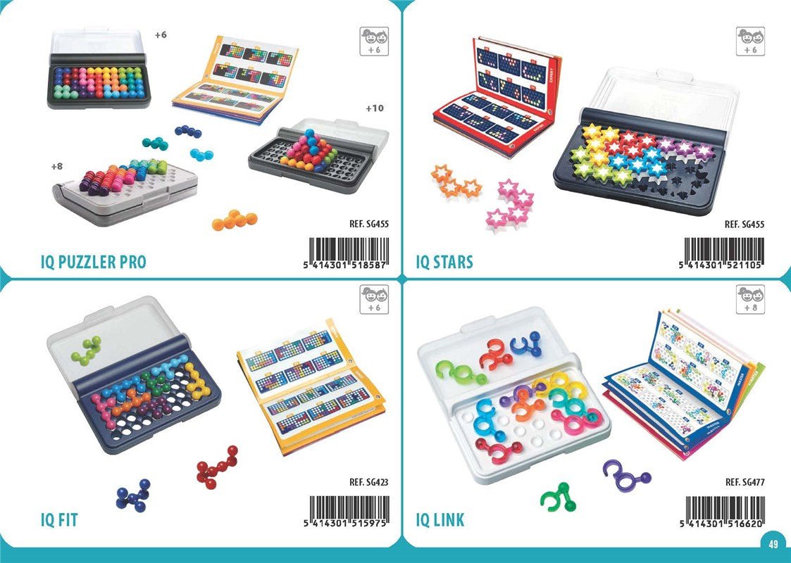 IQ Stars - Juego de mesa - SMART GAMES - Desde 6 años
