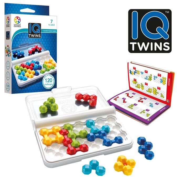 IQ Twins - Juego de mesa - SMART GAMES - Desde 7 años Board Games