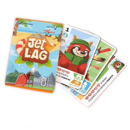Jet Lag - Juego de mesa - Cacahuete Games - Desde 8 años Board Games