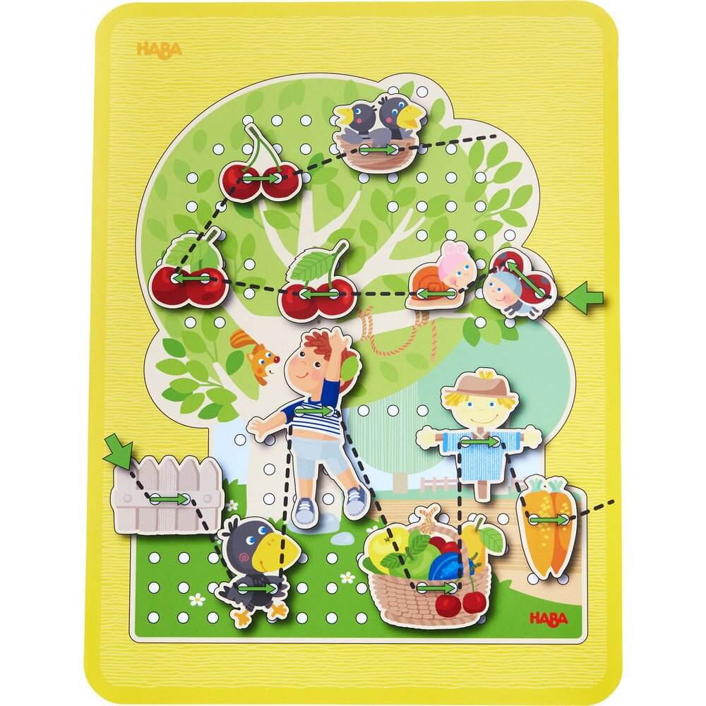 Juego de ensartar El Frutal - Juego de mesa - Haba - Desde 3 años