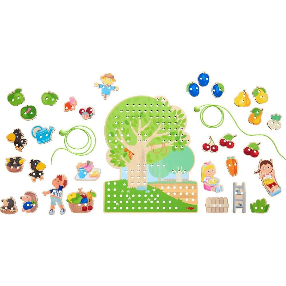 Juego de ensartar El Frutal - Juego de mesa - Haba - Desde 3 años