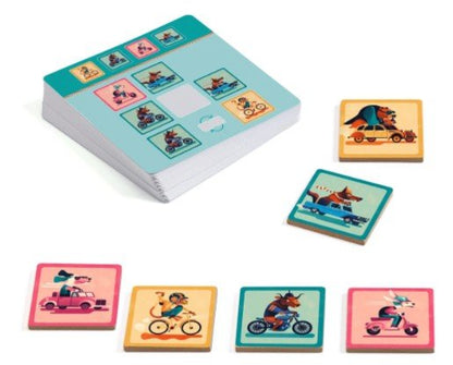 Finish Logic - Juego de mesa - Djeco - Desde 6 años Board Games