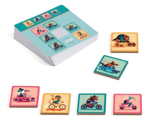 Finish Logic - Juego de mesa - Djeco - Desde 6 años Board Games