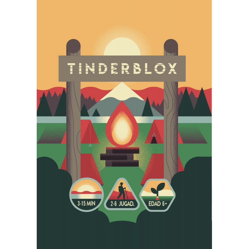 Tinderblox - Juego de mesa desde los 6 años