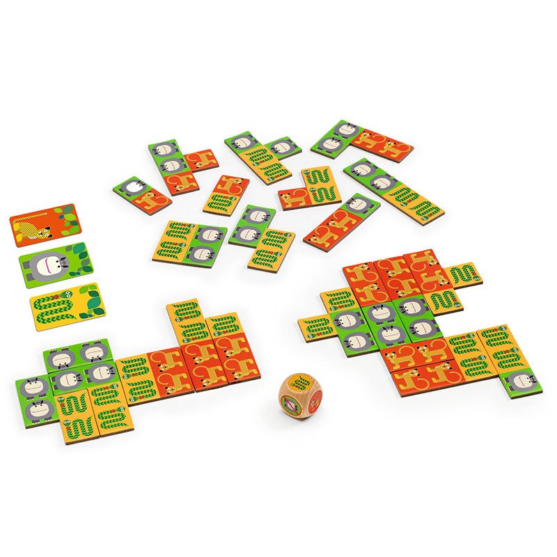 Jungle Panic - Juego de mesa - Djeco - Desde 6 años Board Games