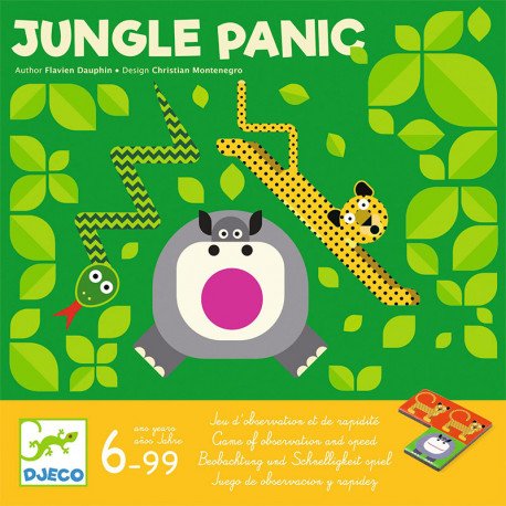 Jungle Panic - Juego de mesa desde los 6 años - Mi Juego Bonito