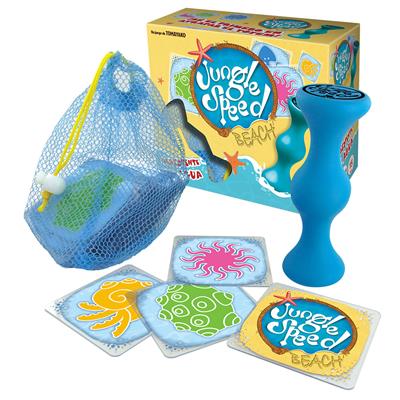 Jungle Speed Beach - Juego de mesa - Asmodee - Desde 7 años Board Games