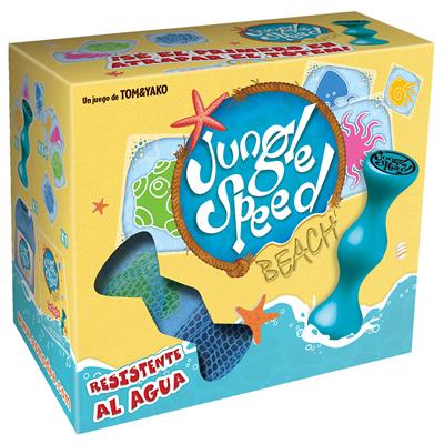 Jungle Speed Beach - Juego de mesa - Asmodee - Desde 7 años Board Games