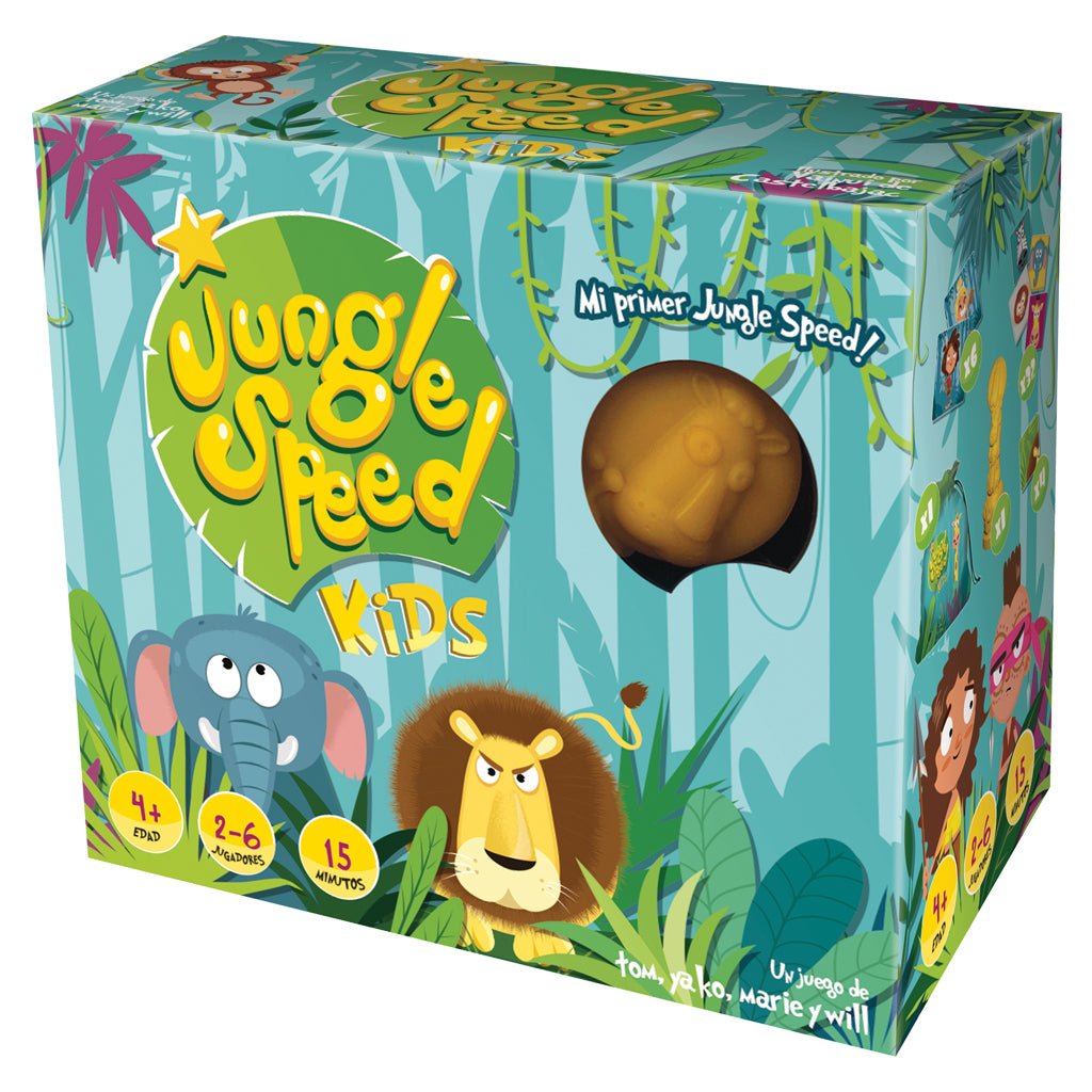 Jungle Speed Kids - Juego de mesa desde los 4 años - Mi Juego Bonito