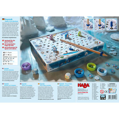 Kayanak – Pesca, hielo y aventura Juego de mesa desde los 4 años - Desde 4 años