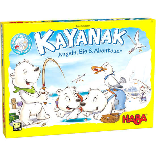 Kayanak – Pesca, hielo y aventura Juego de mesa desde los 4 años - Desde 4 años
