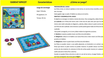 Kipicot - Juego de mesa - Djeco - Desde 7 años