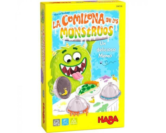 La comilona de los monstruos Juego de mesa desde los 5 años